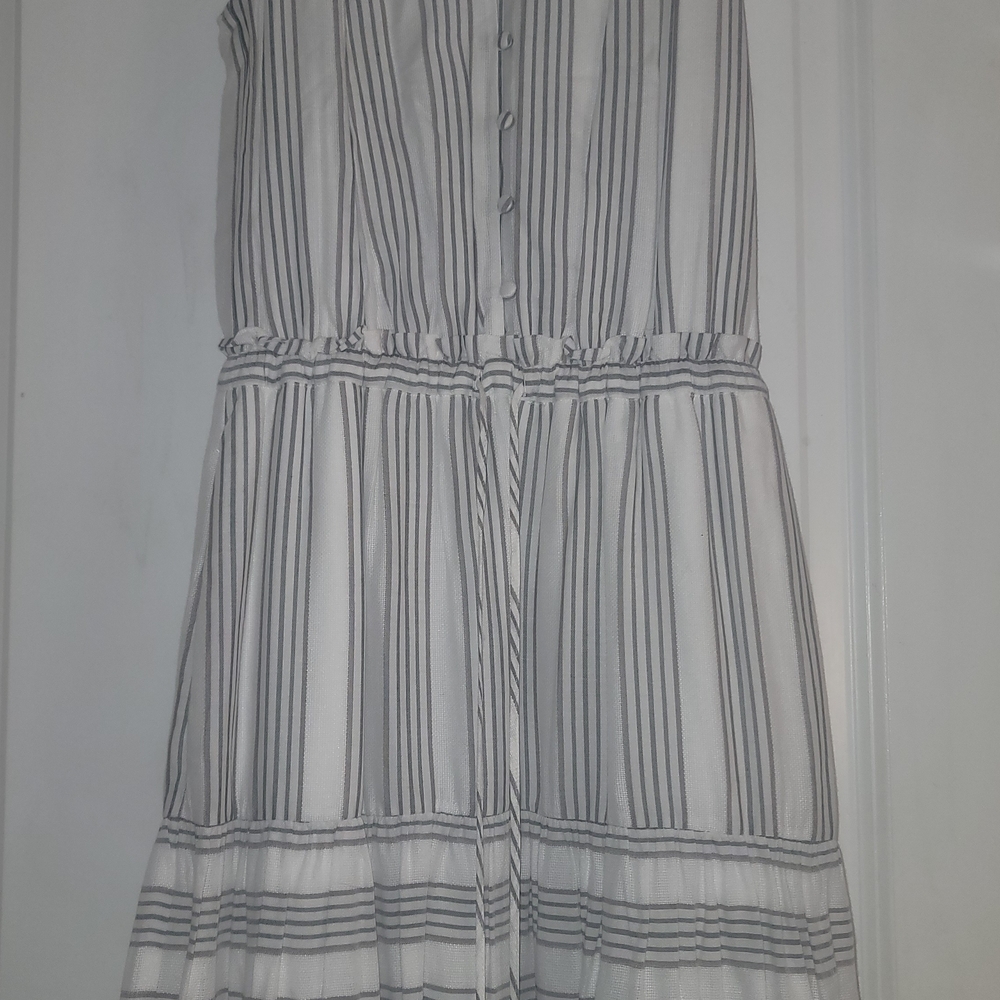 White House Black Market Striped Mini Dress